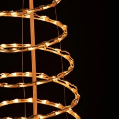 Northlight Spiral Cone Tree Lighted Outdoor Christmas Decoration - 6' - Clear Lights -Holiday Decoration Store GUEST 0068f14d 1a82 4e4e ac73 2682229d1caa