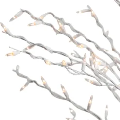 Northlight 6' Prelit Artificial Christmas Tree White Lighted Cascade Twig Outdoor Decoration - Clear Lights -Holiday Decoration Store GUEST 00a3063f 739a 452f a051 13c29058f84b
