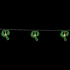 Northlight LED Palm Tree Patio Light Set - Green - 4' Clear Wire - 10ct -Holiday Decoration Store GUEST 01d723a0 7c23 40f5 9324 9fa6e470938b