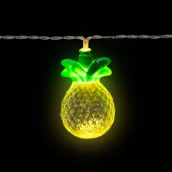 Northlight LED Pineapple Indoor Outdoor Patio Light Set - 4.5' Clear Wire - 10ct -Holiday Decoration Store GUEST 02395f14 16a6 4542 864f 03a0c9f9ffa3