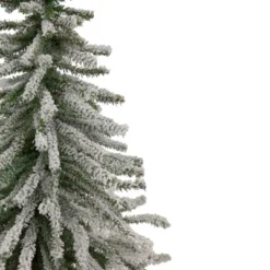 Northlight Potted Flocked Downswept Mini Village Pine Medium Artificial Christmas Tree - 2' - Unlit -Holiday Decoration Store GUEST 02904cec e162 4e38 a1da 5fd5fc1cbd07