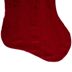 Northlight 50" Red And White Jumbo Velveteen Christmas Stocking -Holiday Decoration Store GUEST 053ba7c2 c8dd 44dd 89a5 cf178ccee801