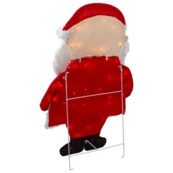 Northlight Lighted 2D Chenille Santa Outdoor Christmas Decoration - 32" - Warm White Lights -Holiday Decoration Store GUEST 05d9f587 49cb 45b4 a2a4 ac7dae1238bb