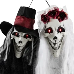 Northlight Lighted Skeleton Couple With Sound Halloween Decoration - 47" 8 Northlight Lighted Skeleton Couple With Sound Halloween Decoration - 47" -Holiday Decoration Store GUEST 067d0611 0da3 47ab bd51 dc244307169c