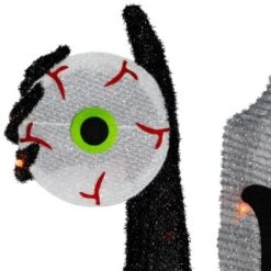 Northlight Lighted Tombstone Halloween Decoration - 31.5" - Black And Gray - Orange LED Lights -Holiday Decoration Store GUEST 081924b8 f09d 47b8 924e 66117370b876