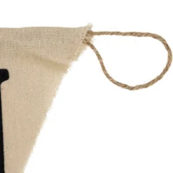 Northlight 18.75" Beige Battery Operated LED Lighted Burlap Happy Halloween Banner -Holiday Decoration Store GUEST 08ab2f59 eac6 4d45 9655 b824f3c37c3e