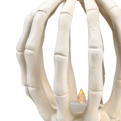 Northlight LED Lighted Skeleton Pumpkin Halloween Decoration - 6.25" 7 Northlight LED Lighted Skeleton Pumpkin Halloween Decoration - 6.25" - Image 7