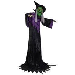 Northlight Huge Lighted And Animated Talking Witch Commercial Outdoor Halloween Decoration - 15' -Holiday Decoration Store GUEST 09dcd624 ff05 49a3 8f96 3e3bcad41bd3