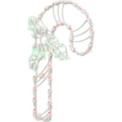 Northlight LED Lighted Candy Cane Christmas Window Silhouette - 18" - Red And Green -Holiday Decoration Store GUEST 09e8fce2 292e 4b45 b202 4210f8836c33