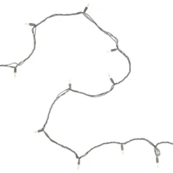 Northlight Mini Christmas Commercial Light Set - Clear - 60' - Gray Wire - 100ct -Holiday Decoration Store GUEST 09fc2c21 6f0f 4a55 b264 61c1ed4ed885