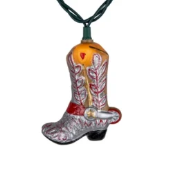 Northlight Cowboy Boots Indoor Outdoor Patio Light Set - 6' Green Wire - 10ct -Holiday Decoration Store GUEST 0a4e5916 7f3d 4b69 aed0 978214c7b149