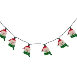 Northlight Snowman Heads With Scarves Christmas Light Set - Clear - 7.5' Green Wire - 10ct -Holiday Decoration Store GUEST 0c1fb6d5 62fd 410d a69a cd4bbfb3929b