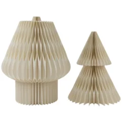 Northlight Tall Paper Accordion Honeycomb Foldable Christmas Tree - 4' - Cream -Holiday Decoration Store GUEST 0cd6504d ab52 45f7 b440 0e2e91ea9afc