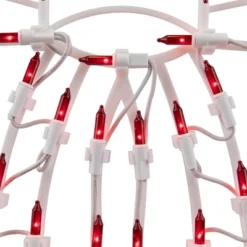 Northlight Lighted Bow Window Silhouette Christmas Decoration - 14" - Red Lights -Holiday Decoration Store GUEST 0d1eacd1 d05e 45a2 a96e 81139b2b42d6