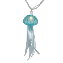 Northlight Jellyfish Patio Light Set - Blue And White - 6' White Wire - 10ct -Holiday Decoration Store GUEST 0d5c6710 343a 47cb b2d6 12efe597a04c