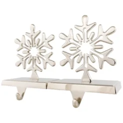Northlight Set Of 2 Solid Silver Snowflake Cutout Christmas Metal Stocking Holders 6.5" 7 Northlight Set Of 2 Solid Silver Snowflake Cutout Christmas Metal Stocking Holders 6.5" -Holiday Decoration Store GUEST 0fc32998 a258 46dd 8775 ed9bf5481c46
