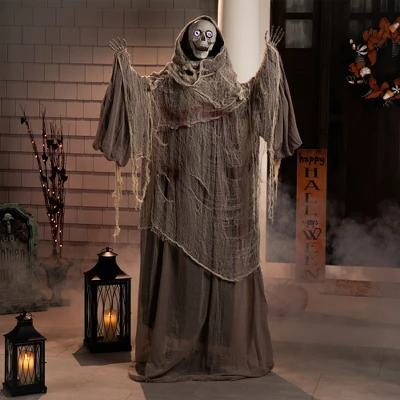 Northlight Lighted And Animated Master Of Death Halloween Decoration - 65" 1 Northlight Lighted And Animated Master Of Death Halloween Decoration - 65"