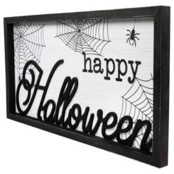 Northlight Framed "Happy Halloween" Spider Web Wall Sign - 23.5" 8 Northlight Framed "Happy Halloween" Spider Web Wall Sign - 23.5" -Holiday Decoration Store GUEST 129eeb06 c461 420e 9c52 7470d3b7ef40