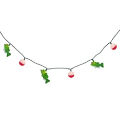 Northlight Bass And Bobber Patio Light Set - 6' Green Wire - 10ct -Holiday Decoration Store GUEST 1374f4b7 4bb0 41c6 a909 35a19cac141c