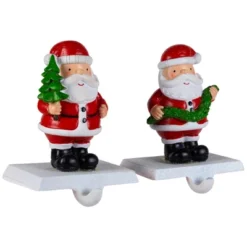 Northlight Santa Claus Christmas Stocking Holders - 4.75" - Set Of 2 7 Northlight Santa Claus Christmas Stocking Holders - 4.75" - Set Of 2 -Holiday Decoration Store GUEST 13aae885 f02b 4fb8 9e83 fb7114f84afb