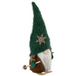 Northlight Skiing Gnome With Snowflake Knitted Hat Christmas Decoration - 12.5" -Holiday Decoration Store GUEST 14d6cf61 65a5 49d9 b064 82fe768a9656