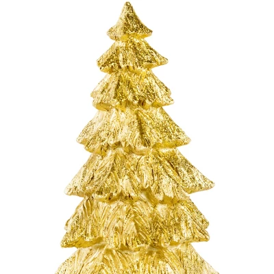 Northlight Metallic Woodland Layered Christmas Tree Decoration - 9.5" - Gold Finish 2 Northlight Metallic Woodland Layered Christmas Tree Decoration - 9.5" - Gold Finish - Image 2