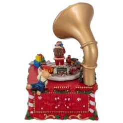 Northlight Santa Claus On Phonograph Musical Christmas Decoration - 7" -Holiday Decoration Store GUEST 175c3ec7 34b7 4a04 a4b1 e60593a17420