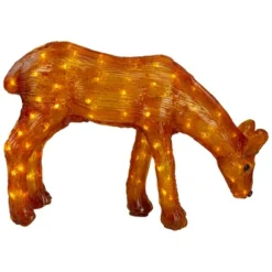 Northlight LED Lighted Commercial Grade Acrylic Reindeer Outdoor Christmas Decoration - 22" - Warm White Lights -Holiday Decoration Store GUEST 19c95791 584b 4bcd bc66 9ae8f7154e96