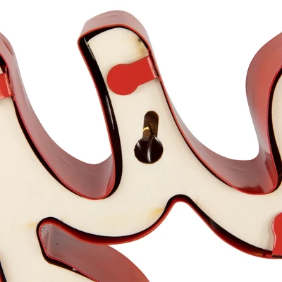 Northlight Lighted "Merry" Christmas Decoration - 20.5" 7 Northlight Lighted "Merry" Christmas Decoration - 20.5" - Image 7