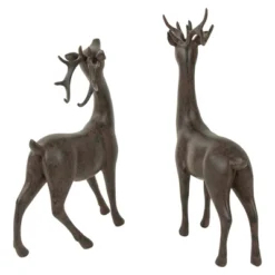 Northlight Standing Deer Christmas Decorations - 14" - Brown - Set Of 2 7 Northlight Standing Deer Christmas Decorations - 14" - Brown - Set Of 2 -Holiday Decoration Store GUEST 1a9bbe57 a6f1 4f3c bc7b e1a3844d0351
