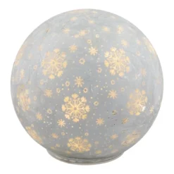 Northlight LED Lighted Snowflakes Glass Globe Christmas Decoration - 6" - White 8 Northlight LED Lighted Snowflakes Glass Globe Christmas Decoration - 6" - White -Holiday Decoration Store GUEST 1c07bae1 9d0b 4833 90be 8a63646ff058