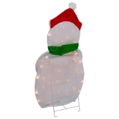 Northlight 32" Lighted 2D Chenille Snowman With Scarf Outdoor Christmas Decoration -Holiday Decoration Store GUEST 1c5e02cf d655 4f56 b2d1 66f6518cdbd7