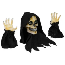 Northlight 8" LED Lighted Grim Reaper With Sound Outdoor Halloween Decoration -Holiday Decoration Store GUEST 1c97d078 cc0a 4a76 976a 8b8838f5862d