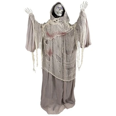 Northlight Lighted And Animated Master Of Death Halloween Decoration - 65" 2 Northlight Lighted And Animated Master Of Death Halloween Decoration - 65" - Image 2