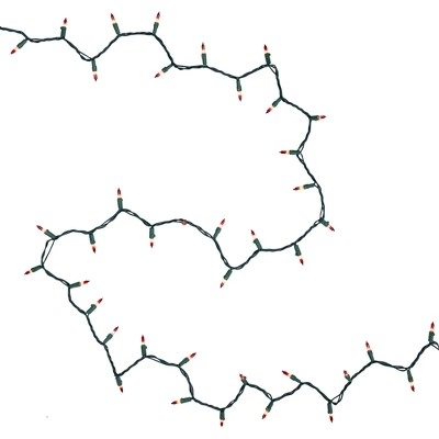 Northlight Mini Christmas Light Set - Clear With Red Tips - 20.25' Green Wire - 100ct 5 Northlight Mini Christmas Light Set - Clear With Red Tips - 20.25' Green Wire - 100ct - Image 5