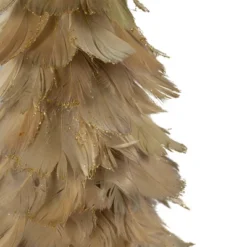 Northlight Small Layered Feathers Cone Tree Christmas Tabletop Decoration - 15.75" -Holiday Decoration Store GUEST 1db2ac48 f466 4a02 a78f 5cbb56018f1f