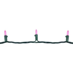 Northlight 50ct LED Mini String Lights Pink - 16.25' Green Wire -Holiday Decoration Store GUEST 1dc5b8d3 8358 454f 95cc 5655695c633f