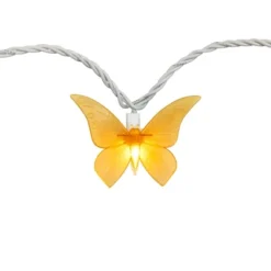 Northlight 10-Count Summer Butterfly Outdoor Patio String Light Set - 9ft - White Wire -Holiday Decoration Store GUEST 1ed271da c1cb 48dd a2ae a179a9bff4df