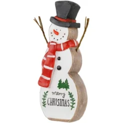 Northlight Wooden Snowman "Merry Christmas" Decoration - 8.5" 7 Northlight Wooden Snowman "Merry Christmas" Decoration - 8.5" -Holiday Decoration Store GUEST 1ee783e1 1748 411b af1a 68bb5cfaedce