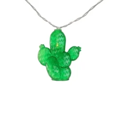 Northlight LED Prickly Pear Cactus Indoor Outdoor Patio String Light Set - 4.5' Clear Wire - 10ct 6 Northlight LED Prickly Pear Cactus Indoor Outdoor Patio String Light Set - 4.5' Clear Wire - 10ct -Holiday Decoration Store GUEST 201f686b 9e1b 4a7b bcc2 e728cfc9991d