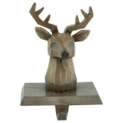 Northlight Set Of 2 Brown Reindeer Head Christmas Stocking Holders 5.75" -Holiday Decoration Store GUEST 20394da7 969c 4fd5 9bf3 f5e801fdb1fe