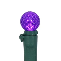 Northlight LED G12 Berry Mini Christmas Lights - Purple - 15.9' - Green Wire - 50ct -Holiday Decoration Store GUEST 208f737c ac51 4b85 b4d3 f0c1955923d9
