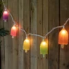 Northlight Sugared Ice Pop Indoor Outdoor Patio String Light Set - 7.25' White Wire - 10ct