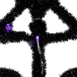 Northlight Lighted Spider And Web Halloween Decoration - 36" - Black - Purple LED Lights -Holiday Decoration Store GUEST 21d1736f 2ea0 41a7 b3df 6f7caeac4e6e