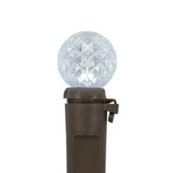 Northlight LED G12 Berry Christmas Lights - Pure White - 16' Brown Wire - 50 Ct -Holiday Decoration Store GUEST 22f32f1b be66 4523 a42e 3499fe102761