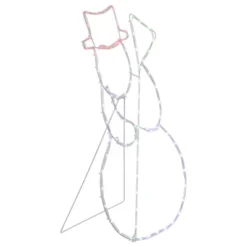 Northlight 28" Lighted Standing Snowman Silhouette Outdoor Christmas Decoration -Holiday Decoration Store GUEST 2471fd0a ea54 4430 90de 1c47ecbb95a0