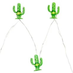 Northlight LED Cactus Fairy Lights - Warm White - 2.75' Silver Wire - 10ct -Holiday Decoration Store GUEST 28058ba1 2ee7 48cd 9dfb 12b2e3873355