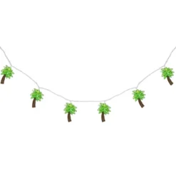 Northlight Tropical Palm Tree Indoor Outdoor Patio Light Set - 7' White Wire - 10ct -Holiday Decoration Store GUEST 2818ee68 b31b 48c1 b2ef 63c5b91b57ab
