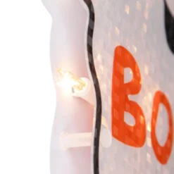 Northlight Lighted Holographic Boo Ghost Halloween Window Decoration - 12" -Holiday Decoration Store GUEST 2968b839 b614 480f a584 55d9ba951eb8