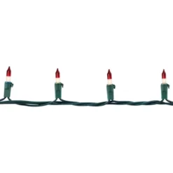 Northlight Mini Christmas Light Set - Clear With Red Tips - 20.25' Green Wire - 100ct 7 Northlight Mini Christmas Light Set - Clear With Red Tips - 20.25' Green Wire - 100ct -Holiday Decoration Store GUEST 2a249027 60da 482e a885 301c84b74456